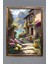 Manzara Temalı Dijital Baskılı Kadife Kumaş Çerçeveli Tablo TBL0057 1