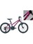 Force 201 Kız Çocuk Dağ Bisikleti 250H V 20 Jant 21 Vites Mat Siyah Fuşya Beyaz 1