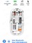 Bluetooth USB Çift Modlu Sessiz Mouse, Şeffaf Mıknatıslı Kapaklı, Type-C Şarjlı, Dpı Ayarlı, Kablosuz 10M Çekim Mesafeli, Masaüstü Kısayol Tuşlu, Taşınabilir Şarjlı Mouse Beyaz 1