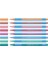 Slider Edge Pastel Xb Tükenmez Kalem (Üç Köşeli Kalem Çizgi Genişliği Xb) 8 Adet, Çeşitli 1
