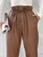 Lzrdwzrd Kendinden Ince Kemerli Deri Pantolon Kahve T1178 (Beden: Xl) 2