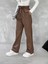 Lzrdwzrd Kendinden Ince Kemerli Deri Pantolon Kahve T1178 (Beden: Xl) 5
