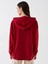 Lcw Vision Kırmızı Baskılı Oversize Kadın Hoodie 5