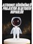 180 Derece Dönebilen Astronot Masa ve Gece Lambası Projektör - TG0012-2REP62 1