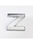 Cemax Z Harfi 3,75 cm Krom Yapışkanlı 1