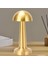 LED Şarj Edilebilir Taşınabilir Masa Lambası - Dokunmatik Aç/kapa ve Parlaklık Ayarı, 3 Renk Seçeneği (Gold, Lotus) 1