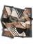 Twill Dalgalı Geometrik Desenli Gri Renkli 90X90 Eşarp (Ipek Içermez) Kenar Dikiş Şekli El Dikişli 1