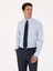 Erkek Açık Mavi Slim Fit %100 Pamuk Klasik Yaka Oxford Gömlek 50318293-VR003 10