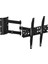 Pro 39-55” Hareketli LCD LED Tv Duvar Askı Aparatı – Siyah 1