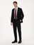 Erkek Siyah Slim Fit %100 Yün Mikro Desenli Takım Elbise 50316395-VR046 11