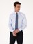 Erkek Açık Mavi Slim Fit %100 Pamuk Non Iron Kolay Ütülenebilir Klasik Gömlek 50314613-VR095 10