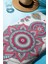 Dijital Baskı Plaj Deniz Havlusu Mandala Desenli Peştamal HVL0150 2