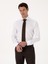 Erkek Beyaz Slim Fit %100 Pamuk Tam İtalyan Yaka Klasik Gömlek 50318221-VR013 8