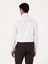 Erkek Beyaz Slim Fit %100 Pamuk Tam İtalyan Yaka Klasik Gömlek 50318221-VR013 12