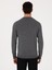 Erkek Füme Slim Fit Yün Karışımlı Bisiklet Yaka Basic Triko Kazak 50318854-VR058 12