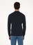 Erkek Lacivert Slim Fit Yün Karışımlı Çeyrek Balıkçı Yaka Basic Triko Kazak 50318891-VR033 12