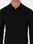 Erkek Siyah Regular Fit Yün Karışımlı Polo Yaka Basic Triko Kazak 50318855-VR046 13