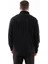 Cedric Erkek Yarım Fermuarlı Ince Polar Sweatshirt Siyah 4