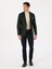 Erkek Haki Slim Fit Yün Karışımlı Mikro Desenli Ceket 50310771-VR027 11