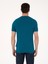Erkek Petrol Mavisi Slim Fit Bisiklet Yaka Triko T-shirt 50311875-VR102 12