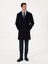Erkek Lacivert Slim Fit %100 Kaşmir Palto 50314889-VR033 11