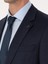 Erkek Lacivert Slim Fit Yün Karışımlı Mikro Desenli Klasik Ceket 50310061-VR033 12