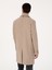 Erkek Bej Regular Fit Yün Karışımlı Kaban Kaşe 50311634-VR011 13