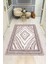 Modern Desenli Dijital Baskı Kaymaz Taban Halı H1059 1