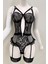 Afrodit Siyah Sexy Jartiyer Takım -1050 2