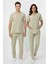 Unisex Bej Moth Teknisyen Tekniker Tıbbı Sekreter Scrubs Üniforma Takım (Sağlık Bak.yeni Yön.uygun) 1
