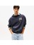 90S Back Photo Print Erkek Lacivert Sweatshirt.bds 2