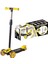 Nessiworld Twist LED Işıklı 3 Tekerlekli Scooter Sarı 1