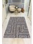 Modern Desenli Dijital Baskı Kaymaz Taban Halı H1030 1