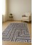 Modern Desenli Dijital Baskı Kaymaz Taban Halı H1030 2