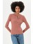 Kadın Triko Fiyonk Yaka Basic Body 1