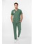 Unisex Ameliyat Yeşil Scrubs Üniforma Takım Frosty Spruce (Sağlık Bakanlığı Yeni Yönetmeliğe Uygun) 3
