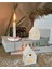 Çukur Ev Şeklinde Tealight Mumluk 2’li 10-8 cm 2
