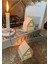 Çukur Ev Şeklinde Tealight Mumluk 2’li 10-8 cm 4