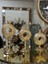 3’lü Gold Mumluk Dekoratif 42-36-30 cm 2