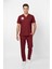 Unisex Bordo Lisans/lisans Üstü Sağlık Meslek Mensupları Scrubs Forma Takım(Sağlık Bak.yeni Yön.uygun) 3