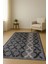 Modern Desenli Dijital Baskı Kaymaz Taban Halı H1031 2