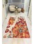 Modern Desenli Dijital Baskı Kaymaz Taban Halı H1083 1