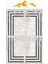 Modern Desenli Dijital Baskı Kaymaz Taban Halı H1045 3
