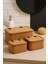 Bambu Kapaklı 3’lü Organizer Set – Mutfak, Banyo, Dolap Düzenleyici, Çok Fonksiyonlu Organizer 1