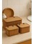 Bambu Kapaklı 3’lü Organizer Set – Mutfak, Banyo, Dolap Düzenleyici, Çok Fonksiyonlu Organizer 2