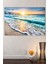 Gün Batımı Deniz Sahil Manzara Sanat Kanvas Tablo 1