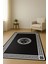 Modern Desenli Dijital Baskı Kaymaz Taban Halı H0845 2