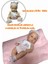 Peluş Battaniyeli Kıyafetli %100 Silikon Gerçek Yüzlü 30 cm Bebek Peluş Kıyafetli Gerçek Bebek 1