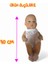 Peluş Battaniyeli Kıyafetli %100 Silikon Gerçek Yüzlü 30 cm Bebek Peluş Kıyafetli Gerçek Bebek 3