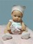 Peluş Battaniyeli Kıyafetli %100 Silikon Gerçek Yüzlü 30 cm Bebek Peluş Kıyafetli Gerçek Bebek 5